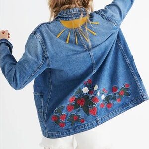 Madewell extremely rare Strawberry Workwear Jacket